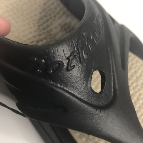 nothinZ Black Comfort Sandals UNISEX - Picture 2 of 7